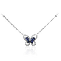 Gouden halsketting met blauwe saffieren (Estée Collection)