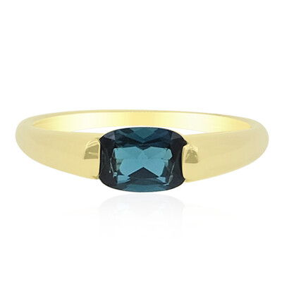 Gouden ring met een Braziliaanse indoliet
