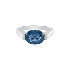 Zilveren ring met een kleurwissel fluoriet