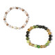 Armband met een Witte zoetwater kweekparel (Riya)
