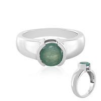 Zilveren ring met een Grandidiriet