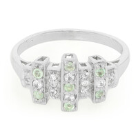 Zilveren ring met Paraiba toermalijnen