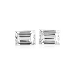 Edelsteen met zirkonen 3,43 ct