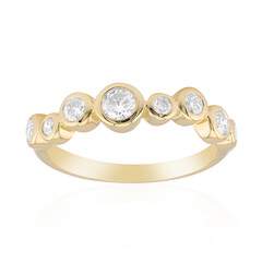 Gouden ring met een Diamant SI1 (G)