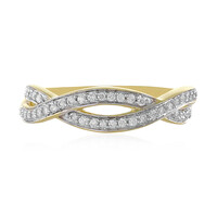 Gouden ring met Loepzuivere (F) Diamanten (LUCENT DIAMONDS)