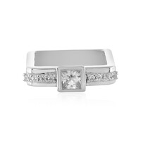 Zilveren ring met een zirkoon