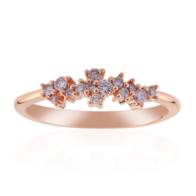 Gouden ring met I3 Argyle Diamanten (Mark Tremonti)