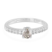 Zilveren ring met een Kleurwissel Saffier