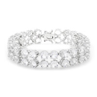 Zilveren armband met Himalaya berilstenen