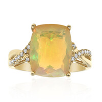 Gouden ring met een AAA Welo-opaal (CIRARI)