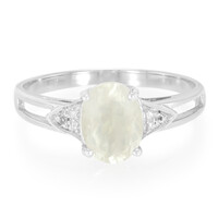 Zilveren ring met een Orthoklaas