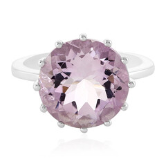 Zilveren ring met een lavendel amethist