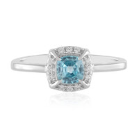Zilveren ring met een Ratanakiri zirkoon