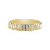 Gouden ring met I2 (H) Diamanten (de Melo)