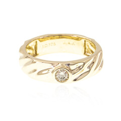 Gouden ring met een Champagne Diamant (de Melo)