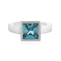 Zilveren ring met een Ratanakiri zirkoon