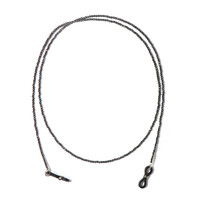 Zilveren accessoire met hematieten