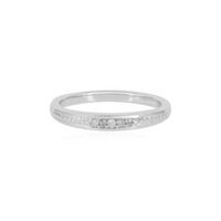 Zilveren ring met een I2 (I) Diamant
