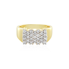 Zilveren ring met zirkonen