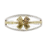 Gouden ring met SI2 Fancy Diamanten (CIRARI)