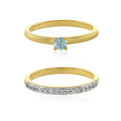 Zilveren ring met een Ratanakiri zirkoon