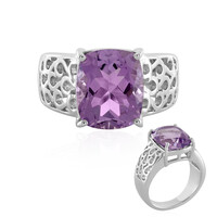 Zilveren ring met een Azuurblauwe Kwarts
