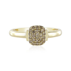 Gouden ring met I2 Champagne Diamanten (de Melo)