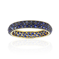 Gouden ring met blauwe saffieren (Estée Collection)