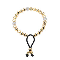 Messingen armband met een I3 (I) Diamant (Juwelo Style)