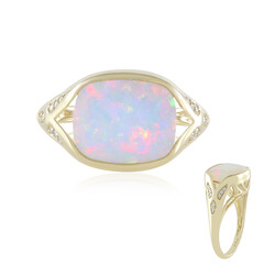 Gouden ring met een AAA Welo-opaal (de Melo)