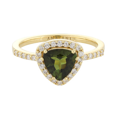 Gouden ring met een Nigeriaanse Neon Toermalijn (AMAYANI)
