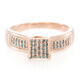 Zilveren ring met Fancy diamanten