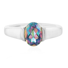 Zilveren ring met een Morning Dew Topaas