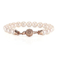 Gouden armband met Akoya parels (TPC)