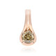 Gouden hanger met een VS1 Argyle-Rose de France-Diamant (Annette)