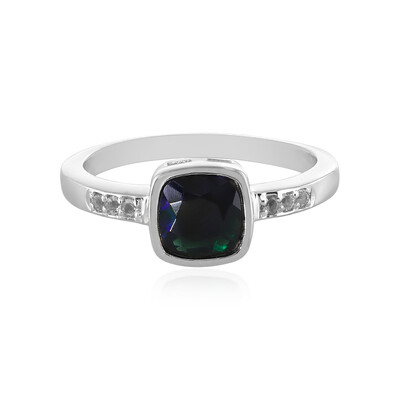 Zilveren ring met een Mezezo opaal