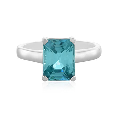 Zilveren ring met een Ratanakiri zirkoon