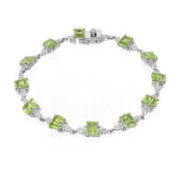 Zilveren armband met Paraiba toermalijnen