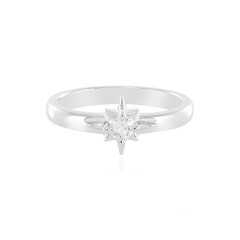 Zilveren ring met een zirkoon