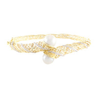 Gouden armband met zoetwater kweekparels (Ornaments by de Melo)