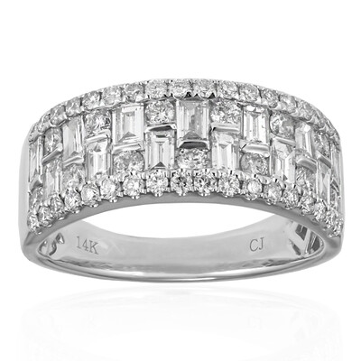 Gouden ring met SI2 (H) Diamanten (CIRARI)