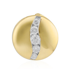 Gouden hanger met een Diamant SI1 (G)