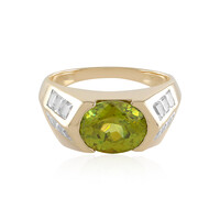 Gouden ring met een Sfeen