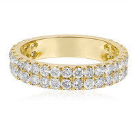 Gouden ring met I1 (H) Diamanten (CIRARI)