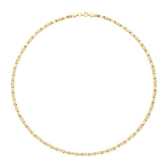 Gouden halsketting