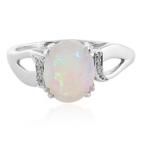 Zilveren ring met een Welo-opaal