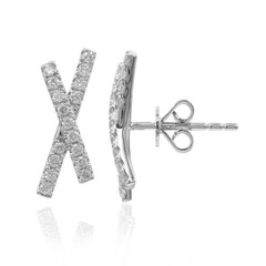 Gouden oorbellen met I1 (H) Diamanten (CIRARI)