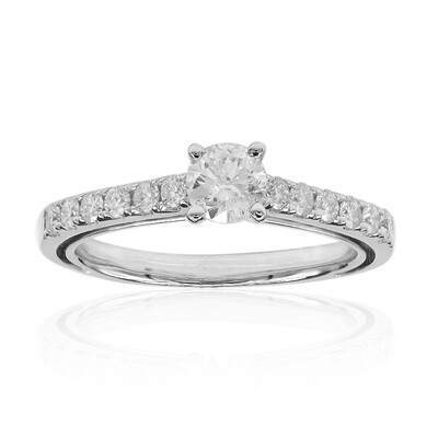 Gouden ring met een I1 (H) Diamant (CIRARI)