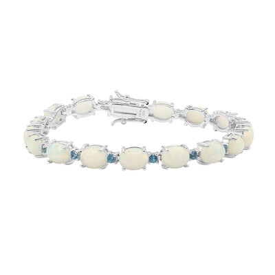 Zilveren armband met Welo-opalen