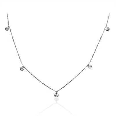 Gouden halsketting met I1 (H) Diamanten (CIRARI)